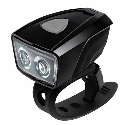 Svetlo predné čierne MPB 2 biele 0,5 Watt LED, 3F,