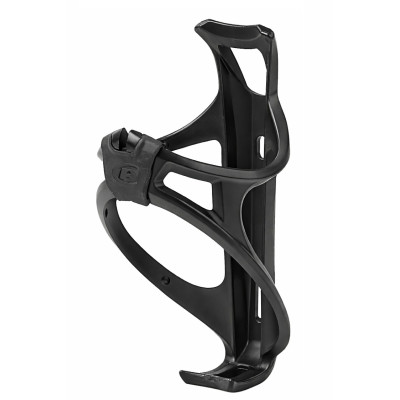 Košík na fľašu plast, čierny