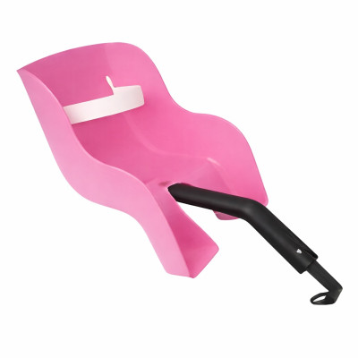 Sedačka dozadu pre bábiku, ružová, plast