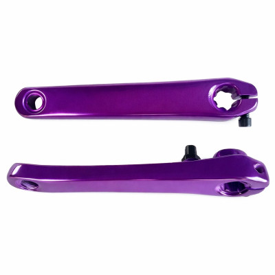 *Kľuka  ľavá, pravá FE pre BMX 170mm, fialová