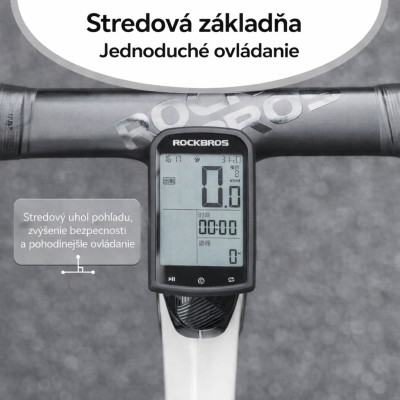 Držiak RockBros Garmin na predstavec, dural