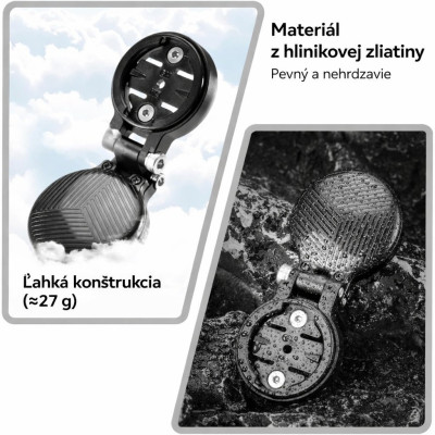 Držiak RockBros Garmin na predstavec, dural