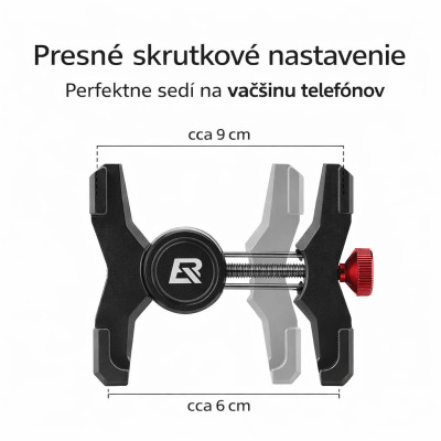 *Držiak RB otočný na Smartfón s montážou do predstavca