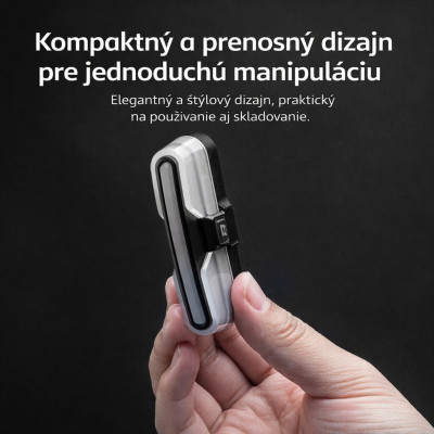 Svetlo zadné RB LED, IPX6, USB nabíjateľné, inteligentné . V cene výrobku je zahrnutý recykl.pop.pre SR v sume 0,1248 €/kg.