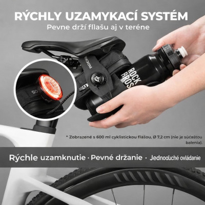 Taška RockBros podsedlová s otočným uzatváracím systémom,  0,6L