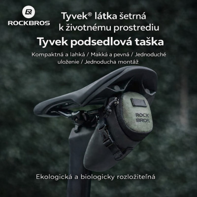 Taška RockBros pod sedlo 0,2L , ultraľahká a vodeodolná