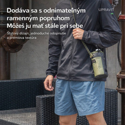 Taška RockBros na riadidlá 0,7L  s popruhom na rameno