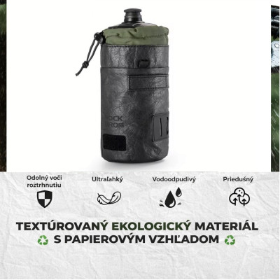 Taška RockBros na riadidlá 0,7L  s popruhom na rameno