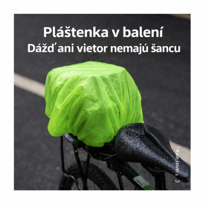 +Taška RockBros na zadný nosič s uzamykateľnou základňou, kapacita 12L