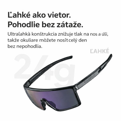 Okuliare Rockbros,čierne