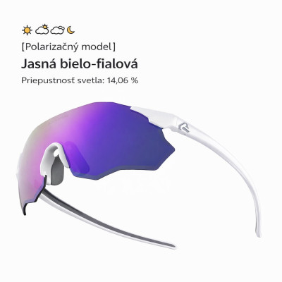 Okuliare Rockbros,biele