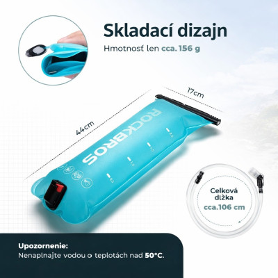 Vak na nápoje RB s hadičkou, 2 litre