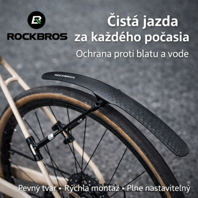 Blatník RB predný + zadný 20”- 29”, plast, sada