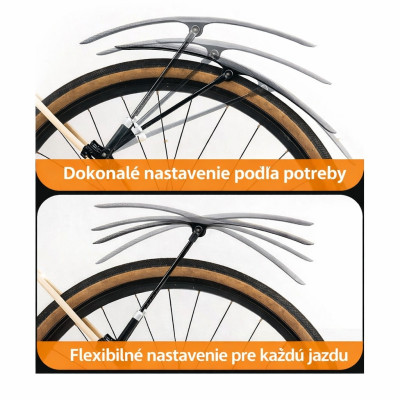 Blatník RB predný + zadný 20”- 29”, plast, sada