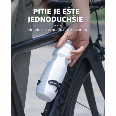 Košík na fľašu RB dural, čierny