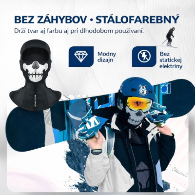 Kukla, alebo vložka RockBros do prilby veľ.50-56 cm, materiál spandex a polárflis