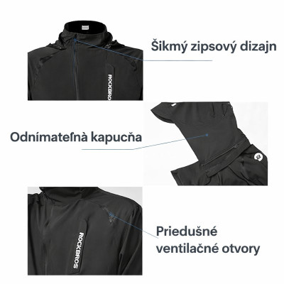 Bunda-cyklistická RB s dlhým rukávom, veľ. M