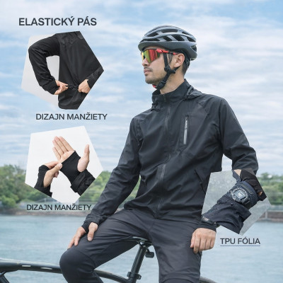 Bunda-cyklistická RockBros s dlhým rukávom, veľ. XL