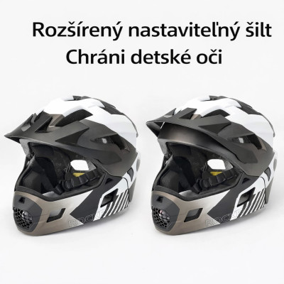 Prilba, RB, bielo/čierna, veľ.S 48-54cm