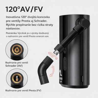 Pumpa RB elektrická, vrátane USB kábla, 97 g