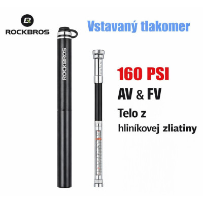 Pumpa RB flexi hadička s manometrom, dural