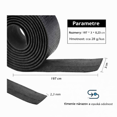 Omotávka riadidiel RB materiál PU a EVA,30x1970mm