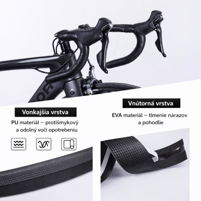 Omotávka riadidiel RB materiál PU a EVA,30x1970mm