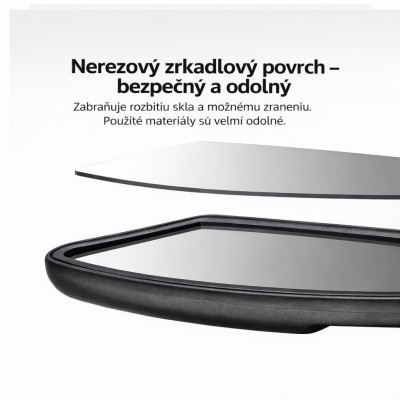 Zrkadlo RB spätné ľavé s uchytom do vnútra riadidla