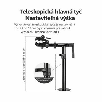 *Montážny stojan RockBros na bicykle,oceľ