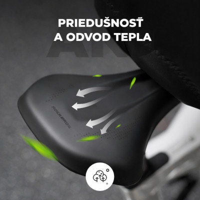 Sedlo RockBros, ergonomické MTB, bez zámku