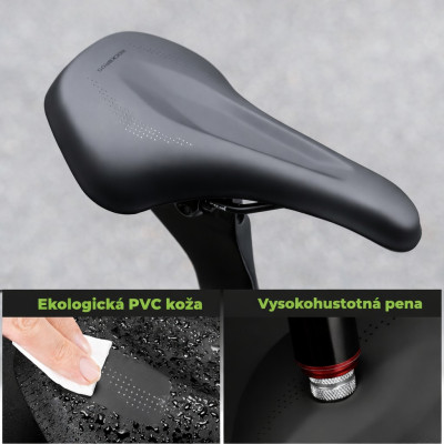Sedlo RockBros, ergonomické MTB, bez zámku