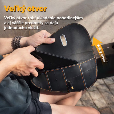 *Taška z recyklovanej duše, kapacita 0,5L