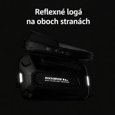 Taška RB na rám, na mobil a náradie, kapacita 1,3L čierna