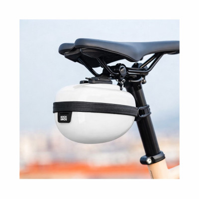 Taška RockBros podsedlová, kapacita 0,4L, bielo sivá