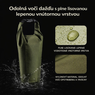 Taška RB podsedlová s vložkou, kapacita 0,8-1,3L,čierna