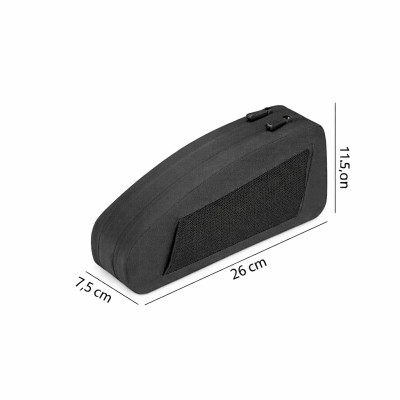 Taška RB dopredu na rám, 1,6l, čierna