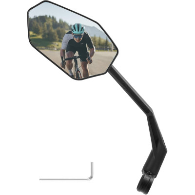 Zrkadlo RockBros spätné ľavé s uchytom na riaditko