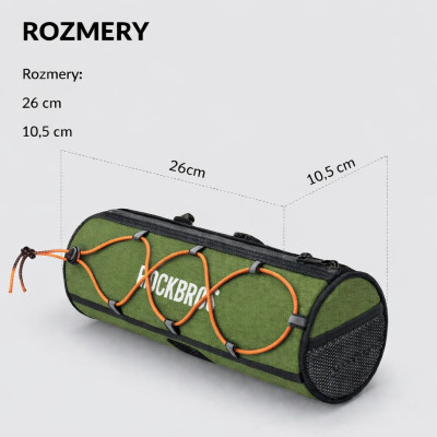 Taška RB na riadidlá, 1,5l, zelená