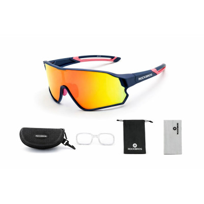 Okuliare RB, modro/ružové