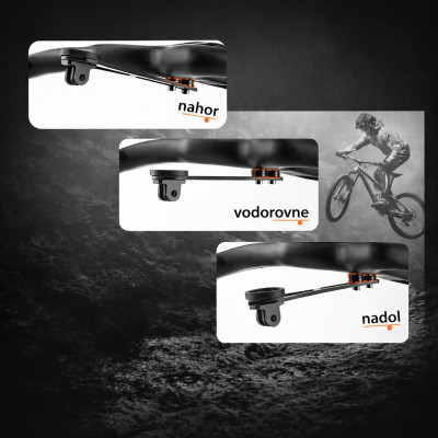 Držiak RockBros Garmin na riaditka, nylon