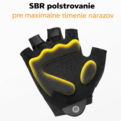 Rukavice RockBros protišmykové, veľ.XL, čierne