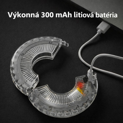 Svetlo RockBros na náboj kolesa, IP65, USB nabíjateľné, vodeodolné. V cene výrobku je zahrnutý recykl.pop.pre SR v sume 0,1248 €