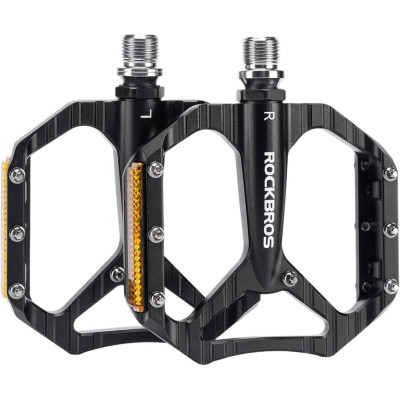 Pedál RockBros, PL,LSL Flat Al, 9/16, čierny.
