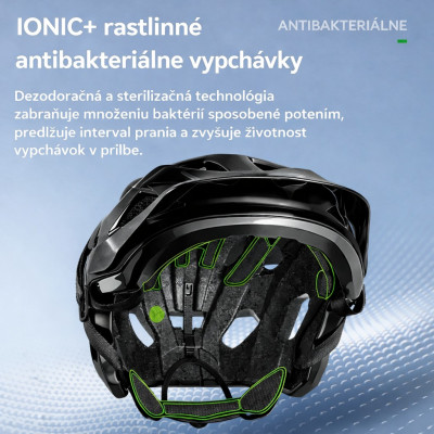 Prilba RockBros pre mládež so šiltom, veľ.M s otoč.uťah.,čierna