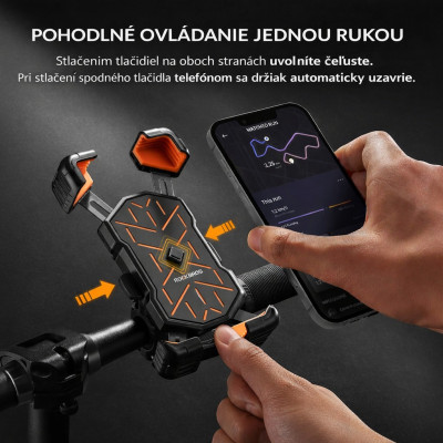 Držiak RB otočný na Smartfón a riadidlá