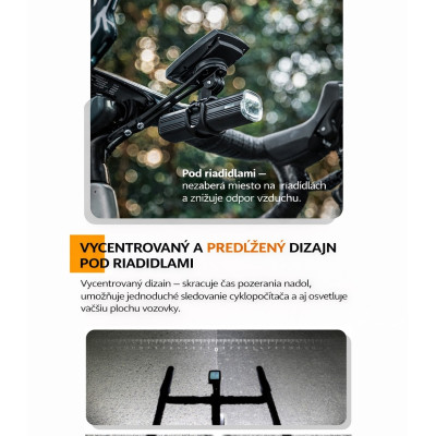 *Držiak RockBros Garmin na riaditka,karbón