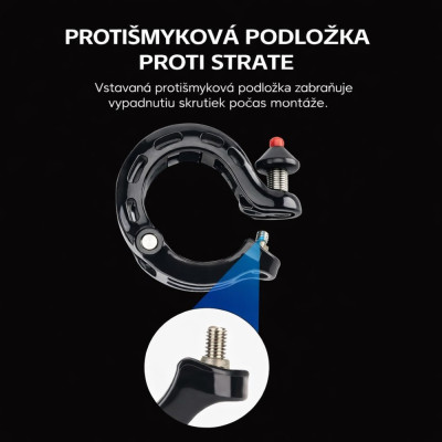 Zvonček RB, kompaktný, mini, strieborný, 100 dB, dural