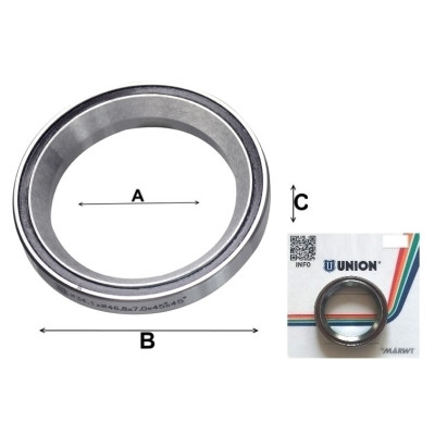 Ložisko hl.zloženia, 34,1x46,8x7 mm, CB-752
