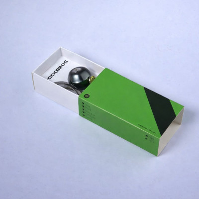 Zvonček RB, mosadz, lesklá-zrkadlová strieborná