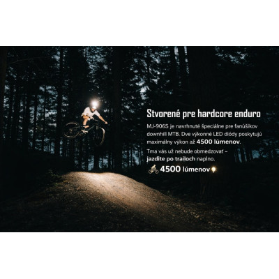 Svetlo predné Magicshine MJ-906S E-BIKE. V cene výrobku je zahrnutý recykl.pop.pre SR v sume 0,1248 €/kg